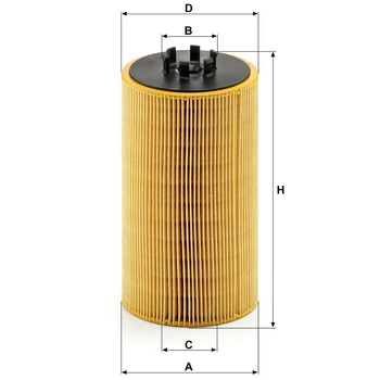 Filtru ulei - MANN-FILTER [HU 1390 x]