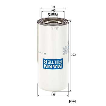 Filtru separator aer ulei - MANN-FILTER [LB 13 145/13]