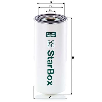 Filtru separator aer ulei - MANN-FILTER [LB 13 145/20]