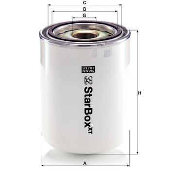 Filtru separator aer ulei - MANN-FILTER [LB 1374/50]