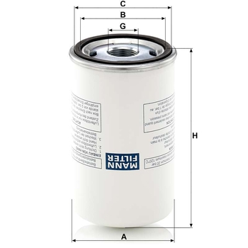 Filtru separator aer ulei - MANN-FILTER [LB 719/4]
