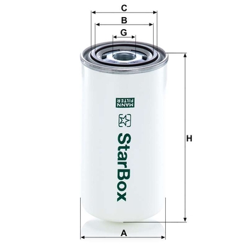 Filtru separator aer ulei - MANN-FILTER [LB 950/20]