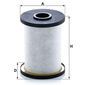 Fltru epurator gaze - MANN-FILTER [LC 10 001 x]