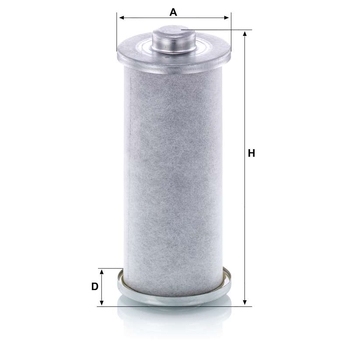 Fltru epurator gaze - MANN-FILTER [LC 1002 x]