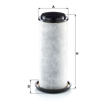 Fltru epurator gaze - MANN-FILTER [LC 20 001 x]