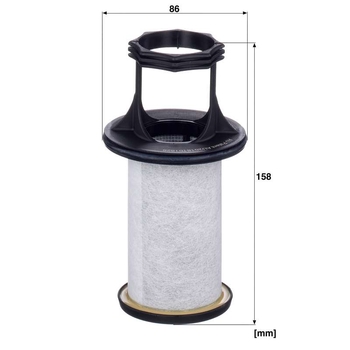 Filtru aer ventilatie - MANN-FILTER [LC 5001/2 x]