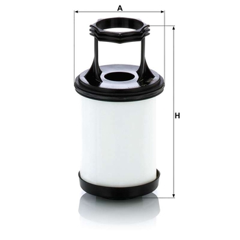 Filtru aerisire motor - Liebherr - MANN-FILTER [LC 5003/2 x]