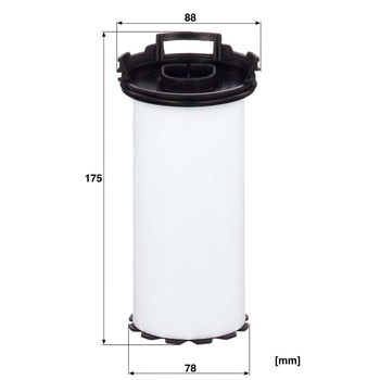 Fltru epurator gaze - MANN-FILTER [LC 9007]