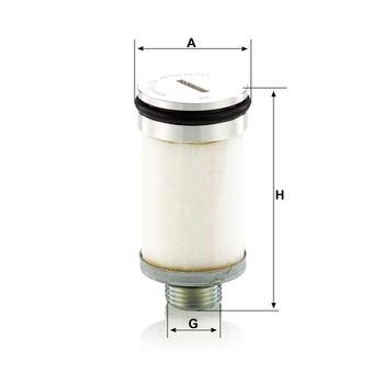 Filtru separator aer ulei - MANN-FILTER [LE 1001]