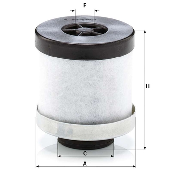 Filtru separator aer ulei - MANN-FILTER [LE 1010]