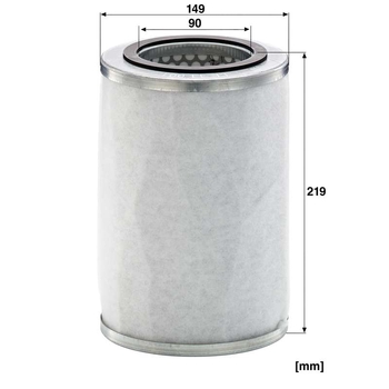 Filtru separator aer ulei - MANN-FILTER [LE 11 001]