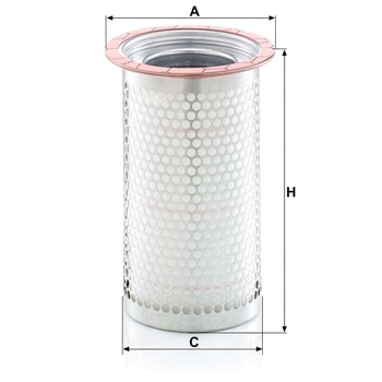 Filtru separator aer ulei - MANN-FILTER [LE 11 011]