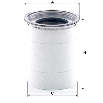 Filtru separator aer ulei - MANN-FILTER [LE 12 015]