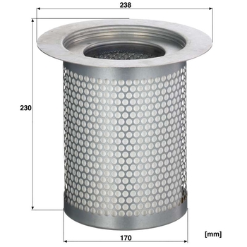 Filtru separator aer ulei - MANN-FILTER [LE 13 037 x]