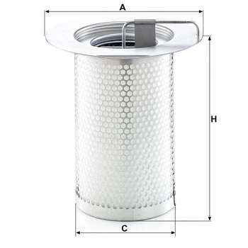 Filtru separator aer ulei - MANN-FILTER [LE 15 013 x]