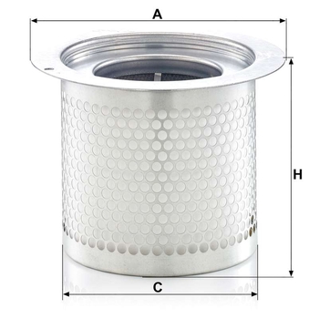 Filtru separator aer ulei - MANN-FILTER [LE 17 031]