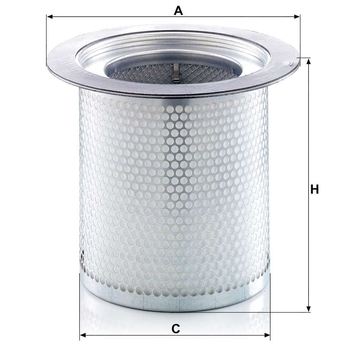 Filtru separator aer ulei - MANN-FILTER [LE 18 004]