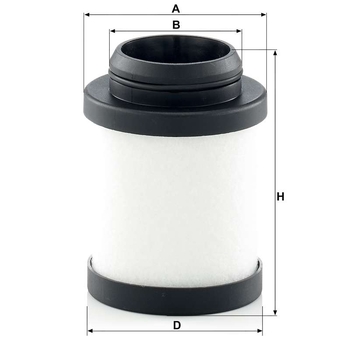 Filtru separator aer ulei - MANN-FILTER [LE 3018]