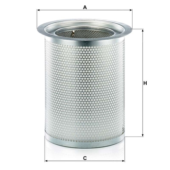 Filtru separator aer ulei - MANN-FILTER [LE 38 006 x]