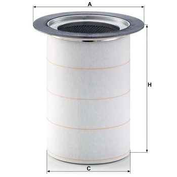 Filtru separator aer ulei - MANN-FILTER [LE 38 022]