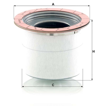 Filtru separator aer ulei - MANN-FILTER [LE 5010]