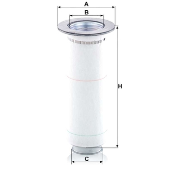 Filtru separator aer ulei - MANN-FILTER [LE 5025]