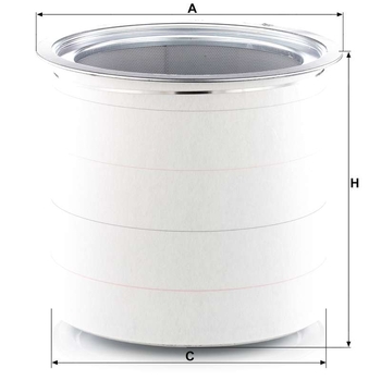 Filtru separator aer ulei - MANN-FILTER [LE 68 001]