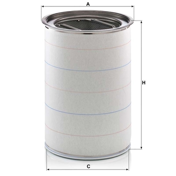 Filtru separator aer ulei - MANN-FILTER [LE 76 010 x]