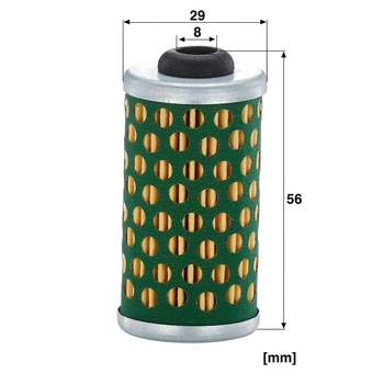 Filtru combustibil - MANN-FILTER [P 32]