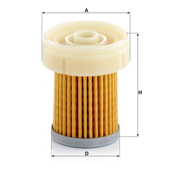 Filtru combustibil - MANN-FILTER [P 321 x]