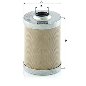 Filtru combustibil - MANN-FILTER [P 4001]