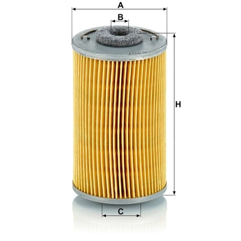 Filtru combustibil - MANN-FILTER [P 707]