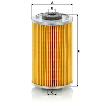 Filtru combustibil - MANN-FILTER [P 707 x]