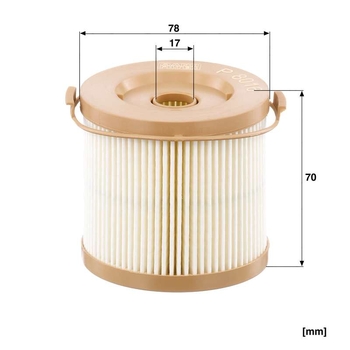 Filtru combustibil - MANN-FILTER [P 8016 x]