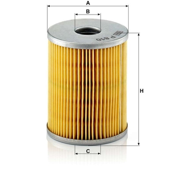 Filtru combustibil - MANN-FILTER [P 810 x]