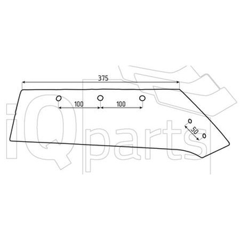 Brazdar pentru dalta stg WSM35 L3  - iQ parts [PK601401AP]