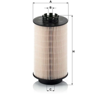 Filtru combustibil - MANN-FILTER [PU 1059 x]