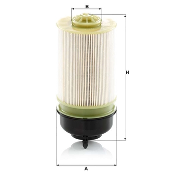 Filtru combustibil - MANN-FILTER [PU 12 001-2 z]