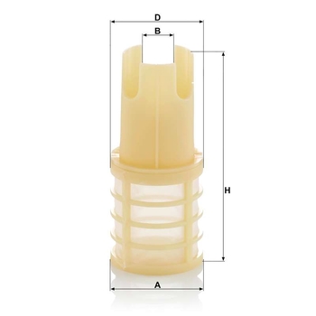 Filtru combustibil - MANN-FILTER [PU 5005]