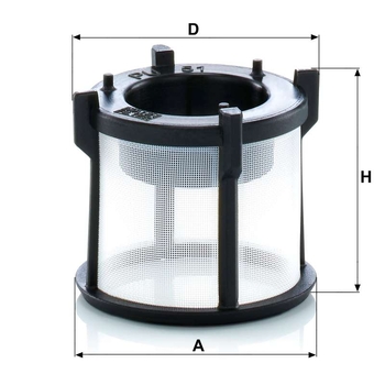 Filtru combustibil - MANN-FILTER [PU 51 z]