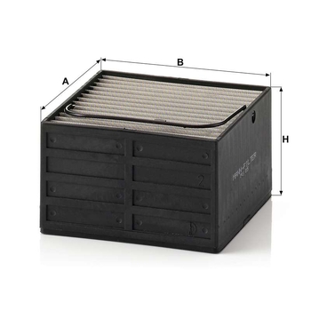 Filtru combustibil - MANN-FILTER [PU 85]