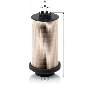 Filtru combustibil - MANN-FILTER [PU 999/1 x]