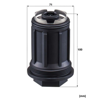 Filtru uree AdBlue - MANN-FILTER [U 58/1 KIT]