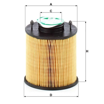 Filtru uree AdBlue - MANN-FILTER [U 620/2 y KIT]