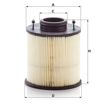 Filtru uree AdBlue - MANN-FILTER [U 620/4 y KIT]
