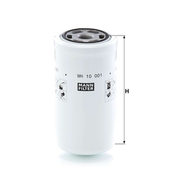 Filtru hidraulic - MANN-FILTER [WH 10 001]