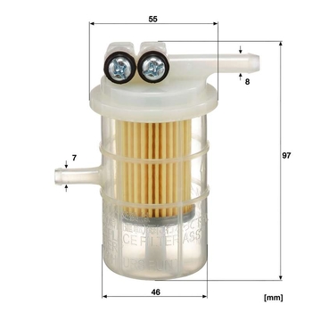 Filtru combustibil - MANN-FILTER [WK 6055]