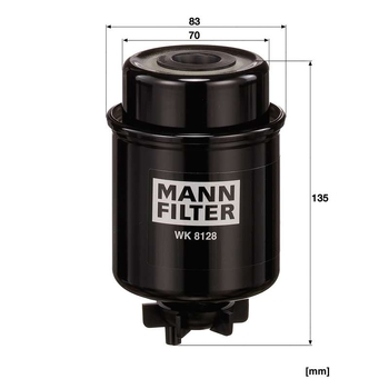 Filtru combustibil - MANN-FILTER [WK 8128]