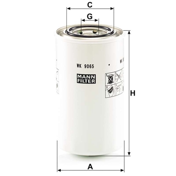Filtru combustibil - MANN-FILTER [WK 9065]
