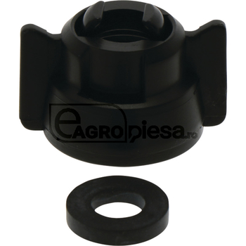 Capac duza - Uni-Cap, piulita baioneta SW8/SW10, negru - Arag [67040299001]